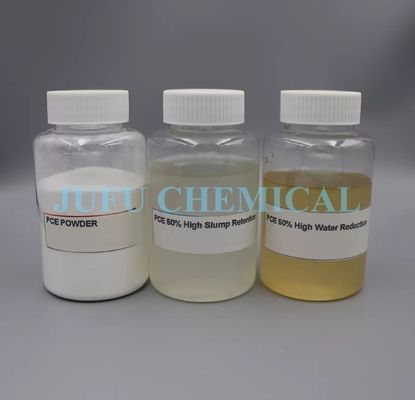 Retención concreta preparada de la depresión de Polycarboxylate Superplasticizer Pce el 50% de la adición